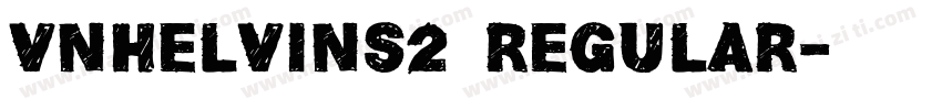 VnHelvIns2 Regular字体转换